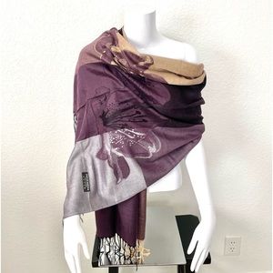NWT Pashmina Shawl Fringe Scarf